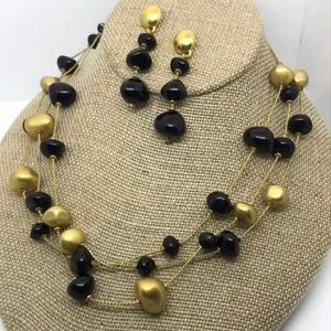 Vintage Ann Klein Necklace/ Earrings